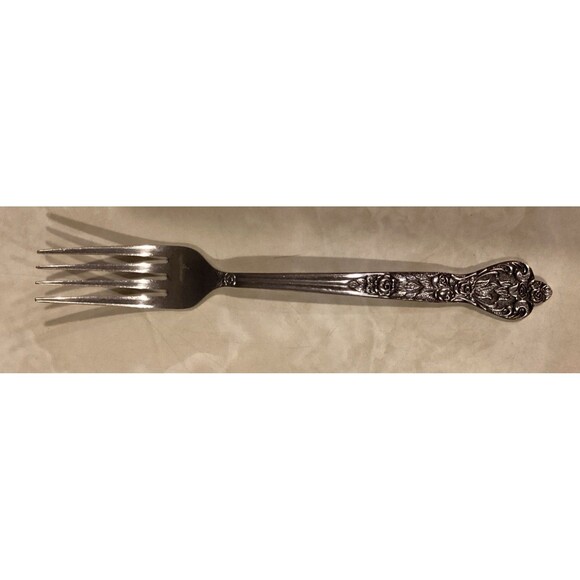 VTG Versailles by MSI Japan 1 Dinner Fork 7-3/8” Stainless Flatware Floral - Picture 1 of 5